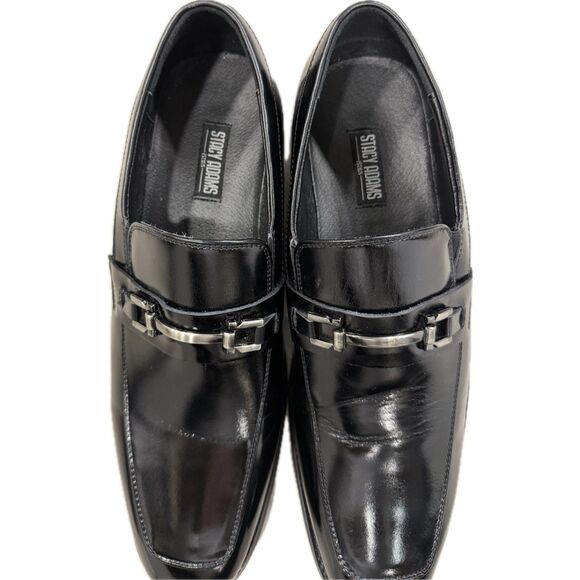 Stacy Adams Other - Stacy Adams Black Leather Horsebit Loafers – Men’s Size 10